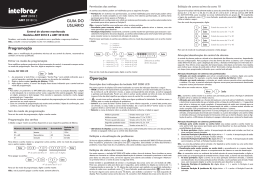 Manual Intelbras AMT 2018 E