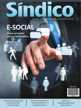 Revista S&iacute;ndico - Imobili&aacute;ria Auxiliadora Predial