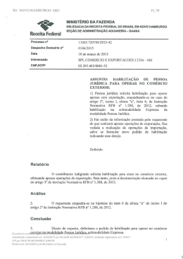 - MINIST&Eacute;RIO DA FAZENBA DELEGAciA DA REcEIrA