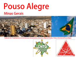 Apresenta&ccedil;&atilde;o Pouso Alegre