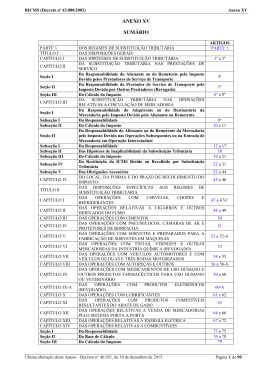 ANEXO XV - 2002 - Secretaria de Estado de Fazenda de Minas Gerais