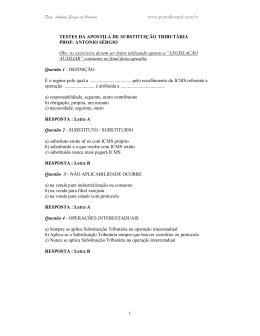 Fa&ccedil;a o dos exerc&iacute;cios