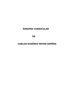 sinopse curricular de carlos eug&eacute;nio neves sim&otilde;es