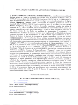 Declaração Artigo 56