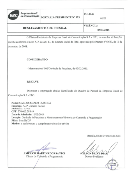 portaria &ndash; presi n&ordm; 123 &ndash; demiss&atilde;o &ndash; carlos seizem iramina