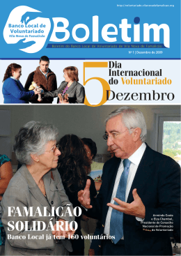 Boletim do Banco Local do Voluntariado de Vila Nova de Famalic&atilde;o