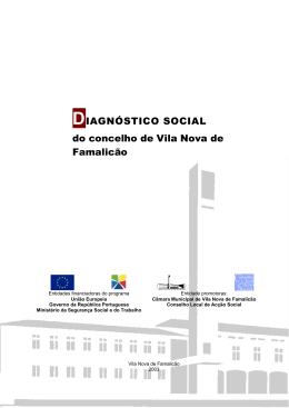 DIAGNÓSTICO SOCIAL do concelho de Vila Nova de Famalicão