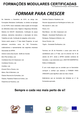 veja aqui - AIPAN | Associa&ccedil;&atilde;o dos Industriais de Panifica&ccedil;&atilde;o