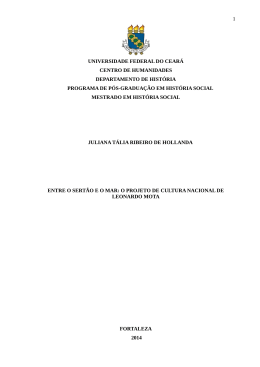 1 universidade federal do cear&aacute; centro de humanidades