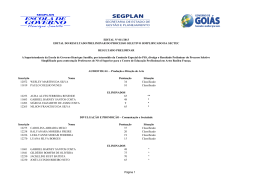 Resultado Preliminar