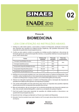 Prova - Inep