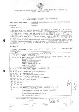 go comis&atilde;o de licita&ccedil;&atilde;o ata de registro de pre&ccedil;os