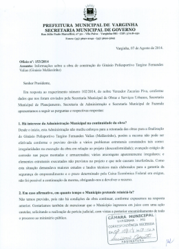 prefeitura municipal de varginha secretaria municipal de governo