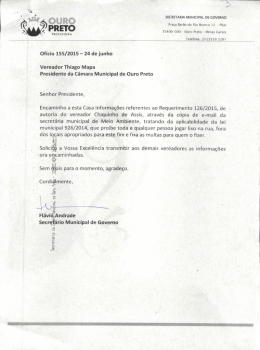SECRETARIA MUNICIPAL DE GOVERNO