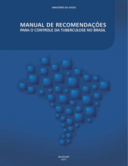 Manual de recomendações para o controle da tuberculose no Brasil