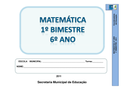 tica 6Âº ano 2011
