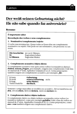 Der Wei&iacute;&scaron; seinen Geburtstag nicht? Ele n&atilde;o sabe quando faz