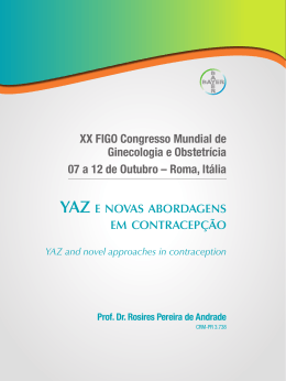 XX FIGO Congresso Mundial de Ginecologia e Obstetrícia 07 a 12