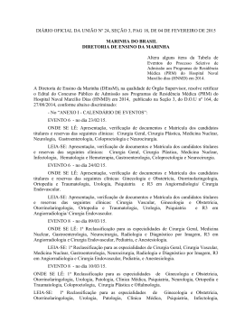 2014 - Diretoria de Ensino da Marinha