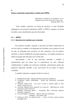 4 Nossa caminhada explorat&oacute;ria - Maxwell - PUC-Rio