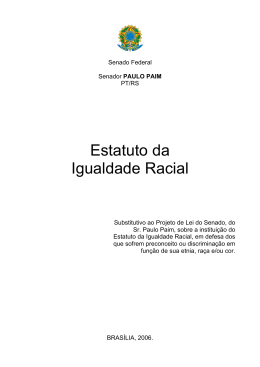 Senado Federal - Fundação Cultural Palmares