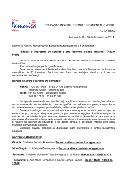 EDUCA&Ccedil;&Atilde;O INFANTIL, ENSINO FUNDAMENTAL E M&Eacute;DIO. Cir. N&ordm;