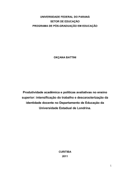 Okçana Battini - DSpace - Universidade Federal do Paraná