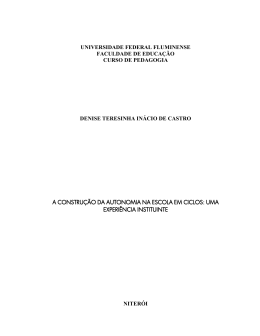 Denise Teresinha In&aacute;cio de Castro