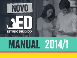 ESTUDO DIRIGIDO