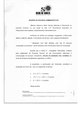 Recurso Administrativo - Beck de Sousa Engenharia