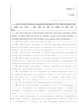 Livro n.º 2 - Câmara Municipal de Vila Velha de Ródão