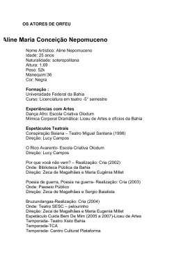 Aline Maria Concei&ccedil;&atilde;o Nepomuceno