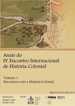 Encontros com a história colonial