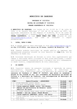 Edital PE Biblioteca Cor. Juri 2014