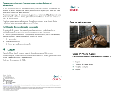 Cisco IP Phone Agent Quick Start Guide/Cisco Unified Contact
