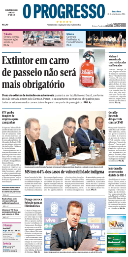 Extintor em carro de passeio n&atilde;o ser&aacute; mais obrigat&oacute;rio