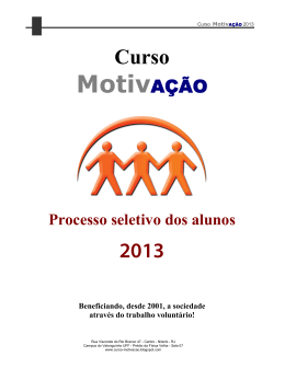 2013 Curso - Universidade Federal Fluminense