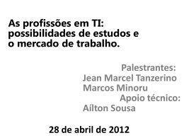 Palestra - Ailton Sousa