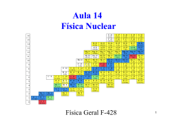 Aula 14 Física Nuclear