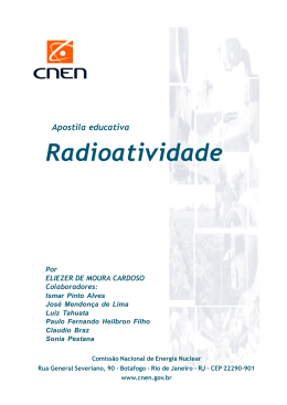 Radioatividade - Portal do Conhecimento Nuclear