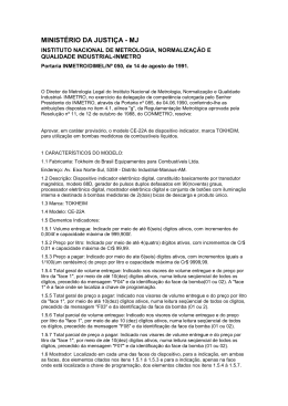 MINISTÉRIO DA JUSTIÇA - MJ