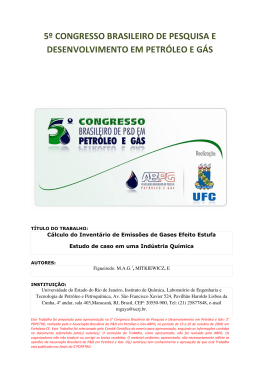 5º congresso brasileiro de pesquisa e desenvolvimento em petróleo