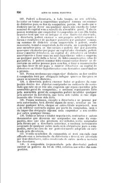 890 Acros no Pormn Exncnrivo 122. Poderá a directoria, a todo