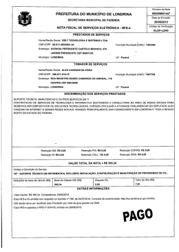 PREFEITURA DO MUNIC&Iacute;PIO DE LONDRINA &ordm;&ordm;&ordm;&ordm;&ordm;&ordm;&ordm;&ordm;1447