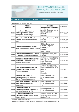 Verifique aqui a lista dos m&eacute;dicos dentistas aderentes