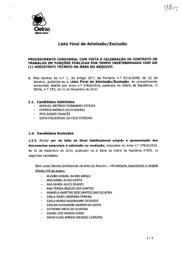 PROCEDIMENTO coN_cuRsAL cOM vIsTA A cELEBRAçÃo DE