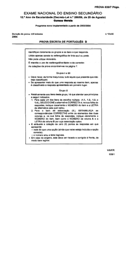 EXAME NACIONAL DO ENSINO SECUND&Aacute;RIO