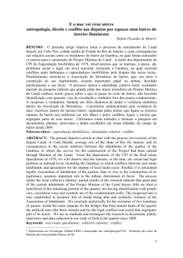 E o mar vai virar aterro