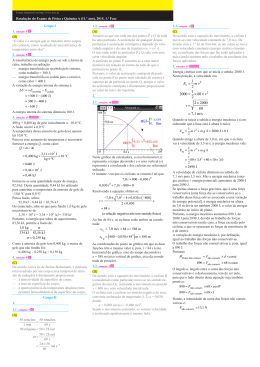 1 2 m v2 2000 = 1 2 &times;80&times; v2 v = 2&times; 2000 80 = 7,1 m/s