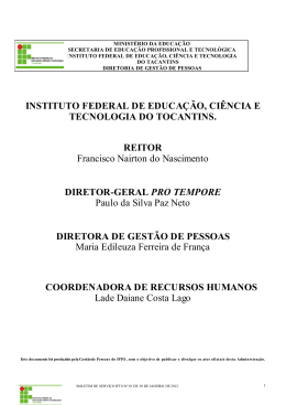 Jan - Instituto Federal do Tocantins